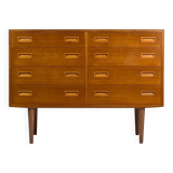 Danish Teak Sideboard Dresser Chest of Drawer by Poul Hundevad - 1960s Design Mid-Century