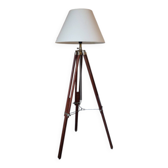 Large tripod floor lamp