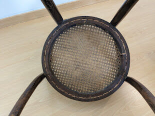 Armchair thonet child curve and rare canning