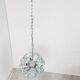 Mid century glass sputnik chandelier, 1970s