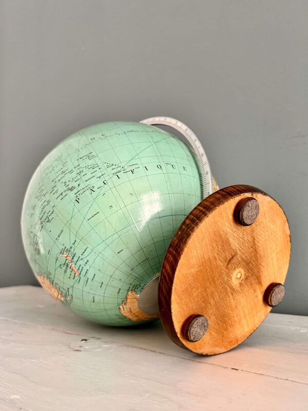 Duo globe terrestre « Colomb », vers 1960