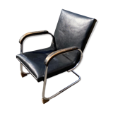 Black armchair