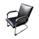 Black armchair