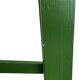 Painted wooden stool