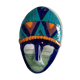Masque ethnique et son présentoir