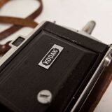 Camera Kodak Folding 620 bellows leather 1950