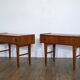 Paire de chevets scandinave en teck