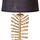 Gilded bronze lamp Stéphane Galerneau