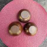 Set of 3 small Norman pottery bowls