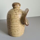 Pyrite stoneware pot