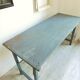 Table pliante dans son jus