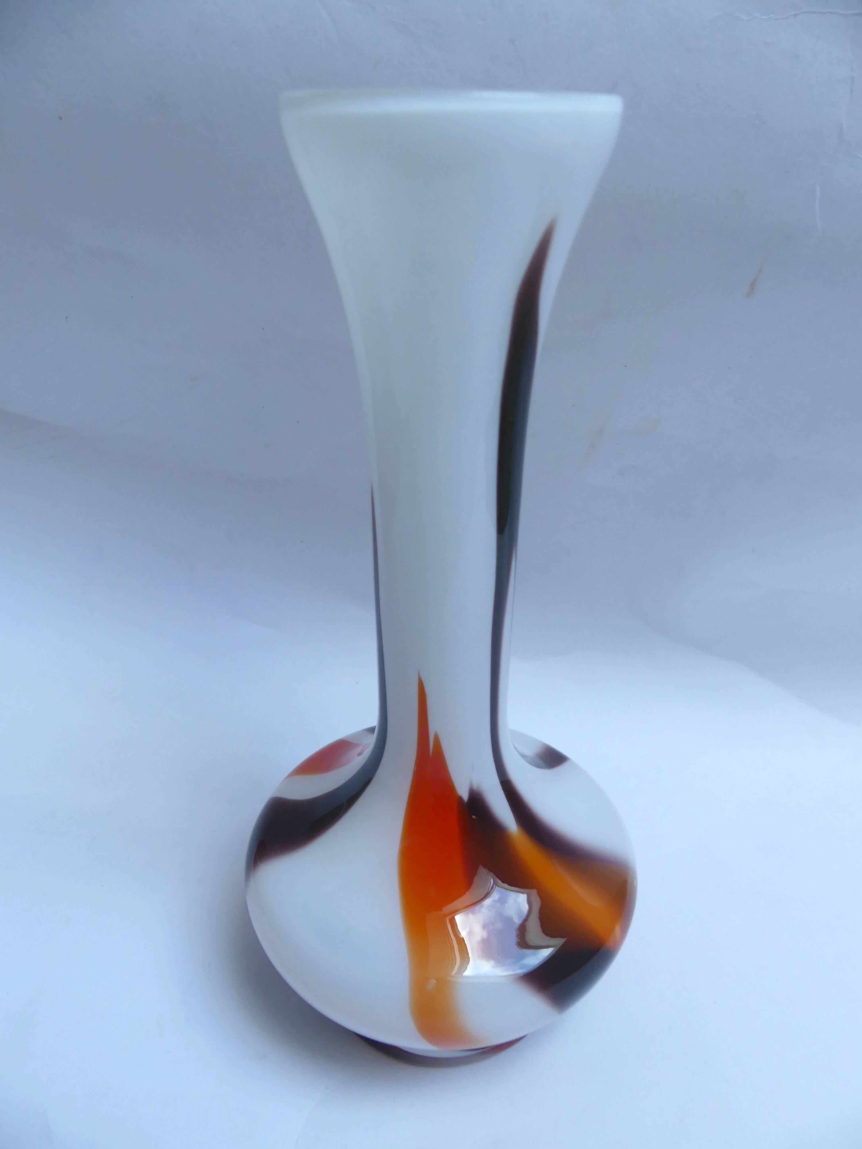 Opaline vase from the 70s