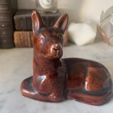 Faience dog