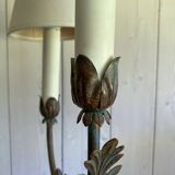 Kostka ornate metal lamp with 4 shades