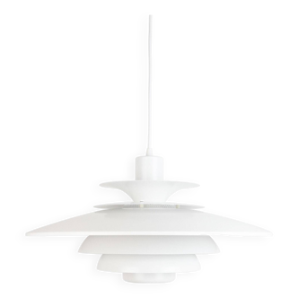 Lampe à suspension vintage danoise Vérone par Kurt Wiborg, Jeka, 1980