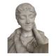 Alabaster bust of a woman and child, 19th century, H Saul Fanfani.