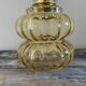 Vintage wall lamp in gilded chiseled glass