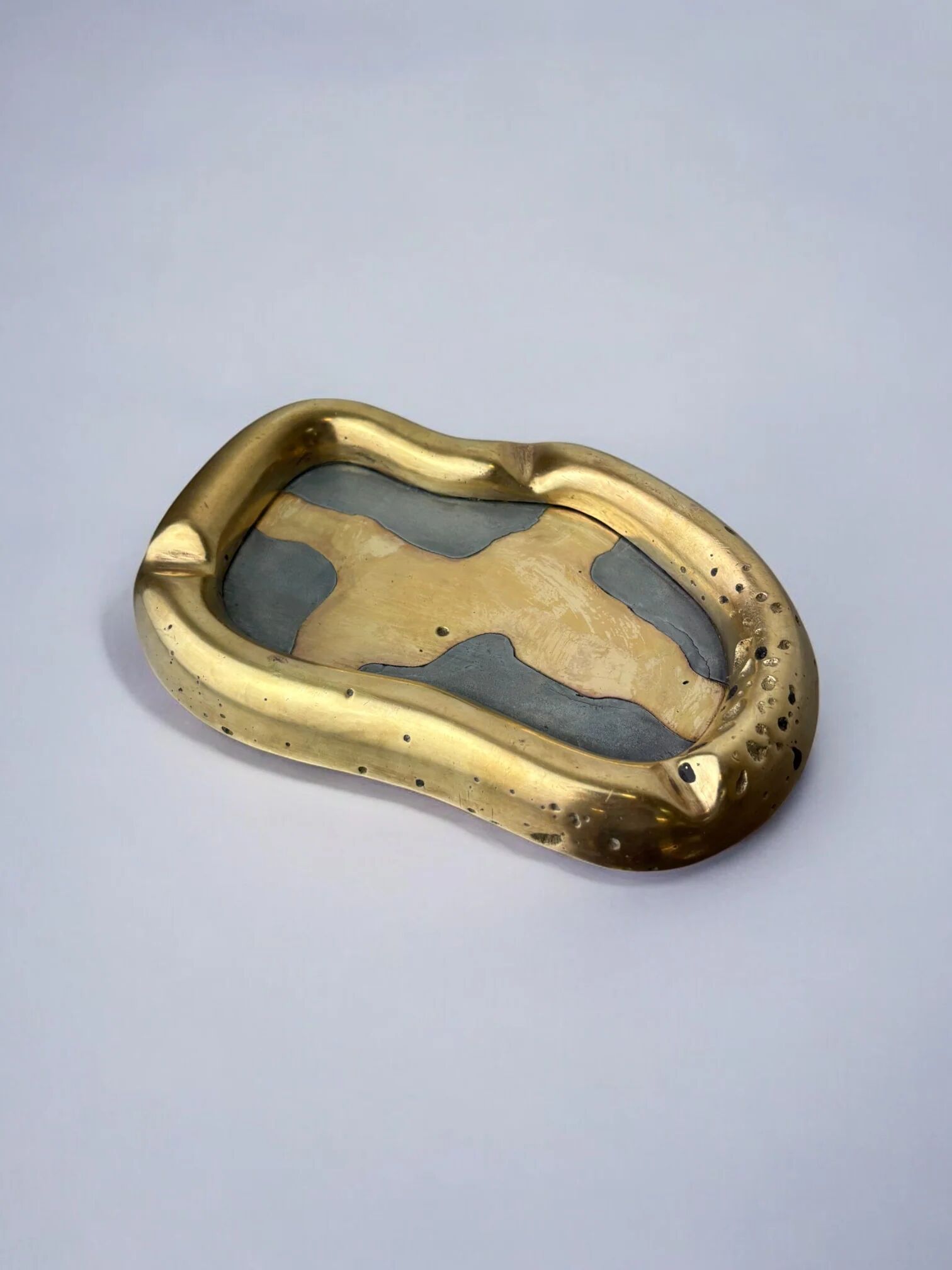 Brutalist ashtray by David Marshall, Spain, 70's