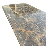 Exceptional marble table – Italian design, 1970s