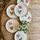 Set of 6 vintage flat plates - Magali model by Villeroy and Boch