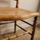 Lot de 4 chaises volantes Louis XVI