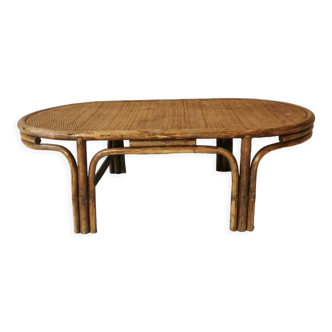 Rattan table