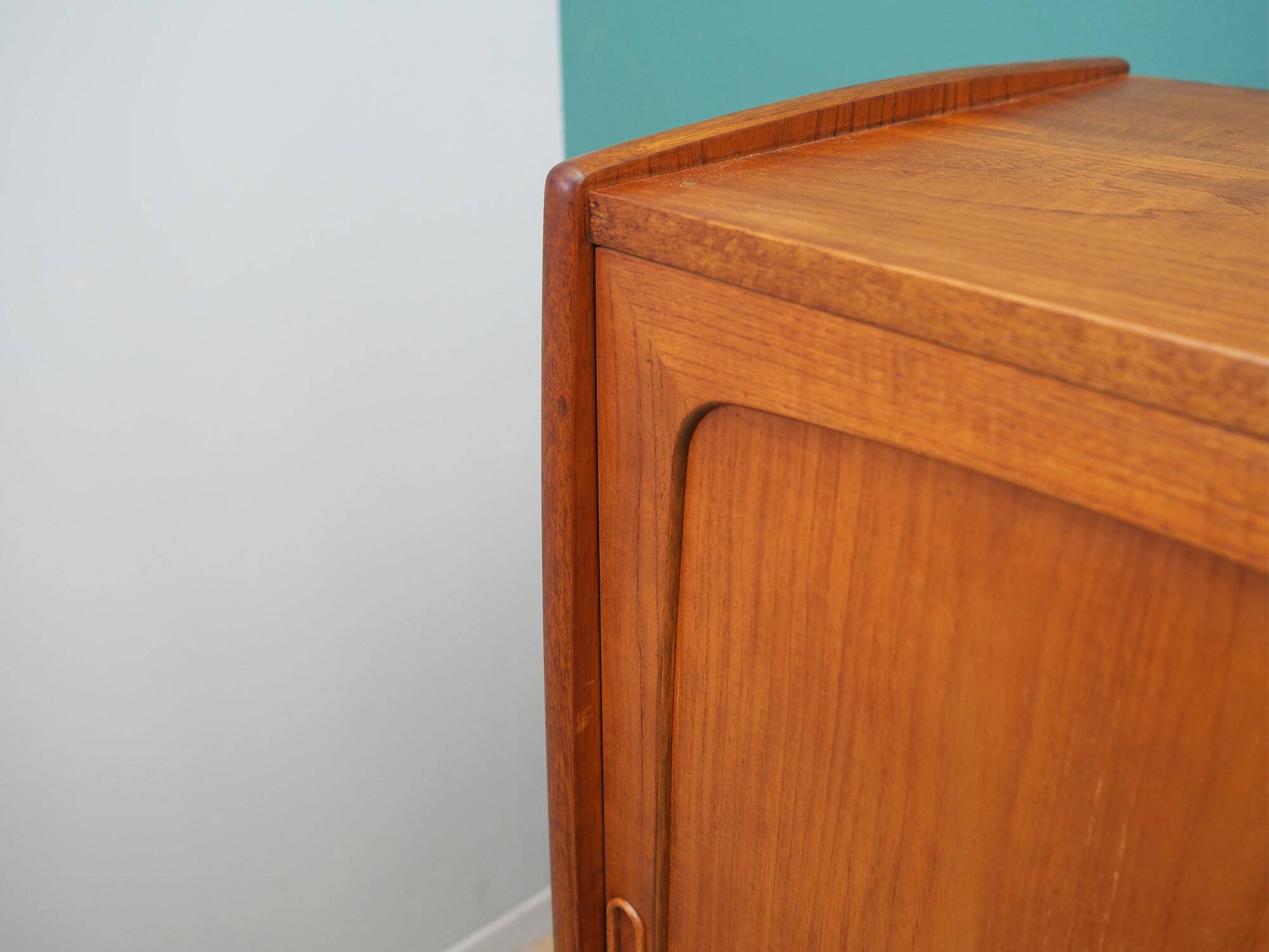 Teak highboard, Danish design, 1960s, production: Denmark
