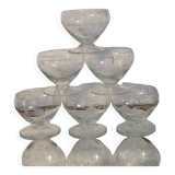 Vintage stemmed glasses