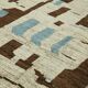 Handwoven Tribal One of a Kind 274 cm x 378 cm Beige Wool Carpet
