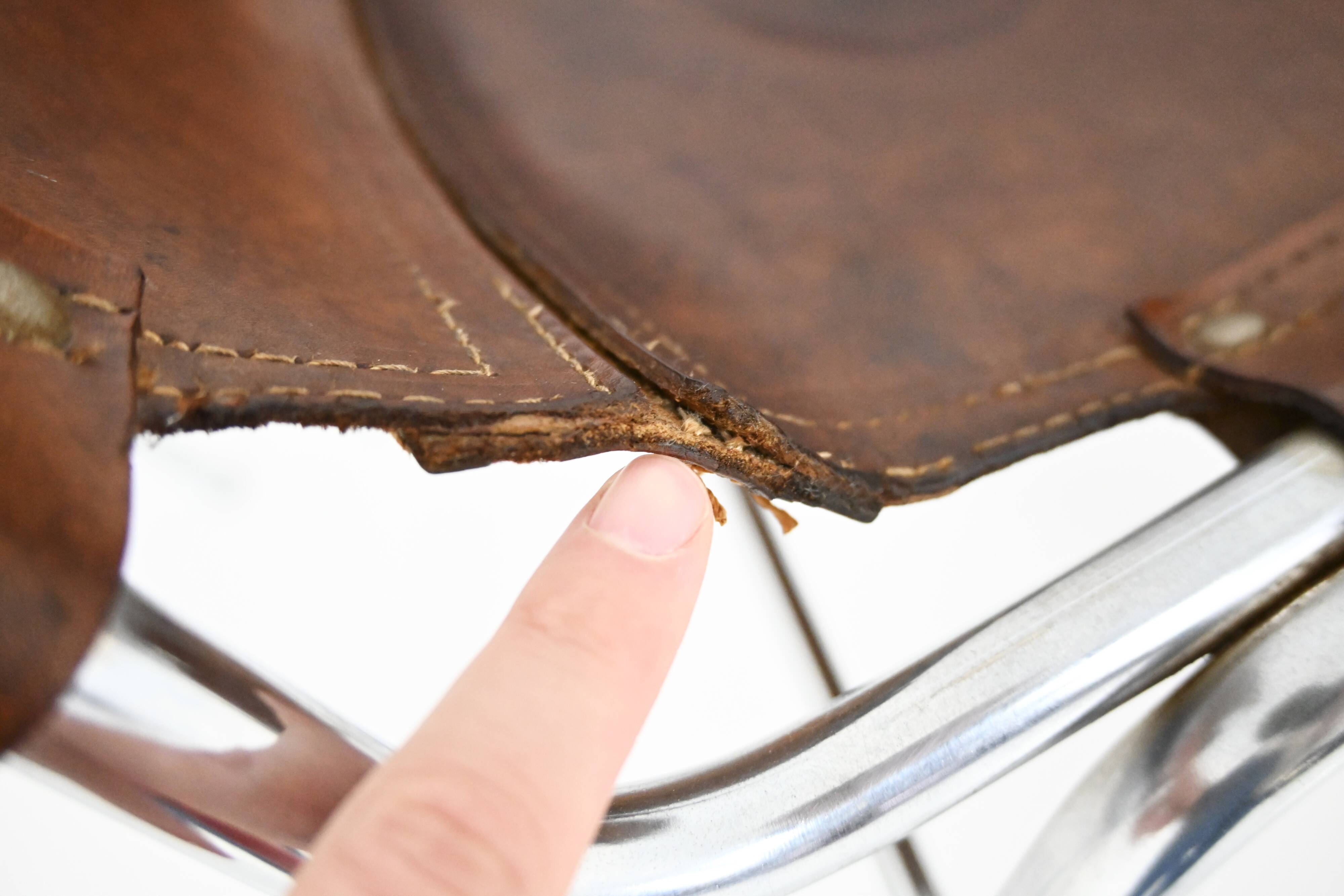 Set of 3 Les Arcs chairs by Charlotte Perriand, 1960s