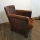 Fauteuil club cuir