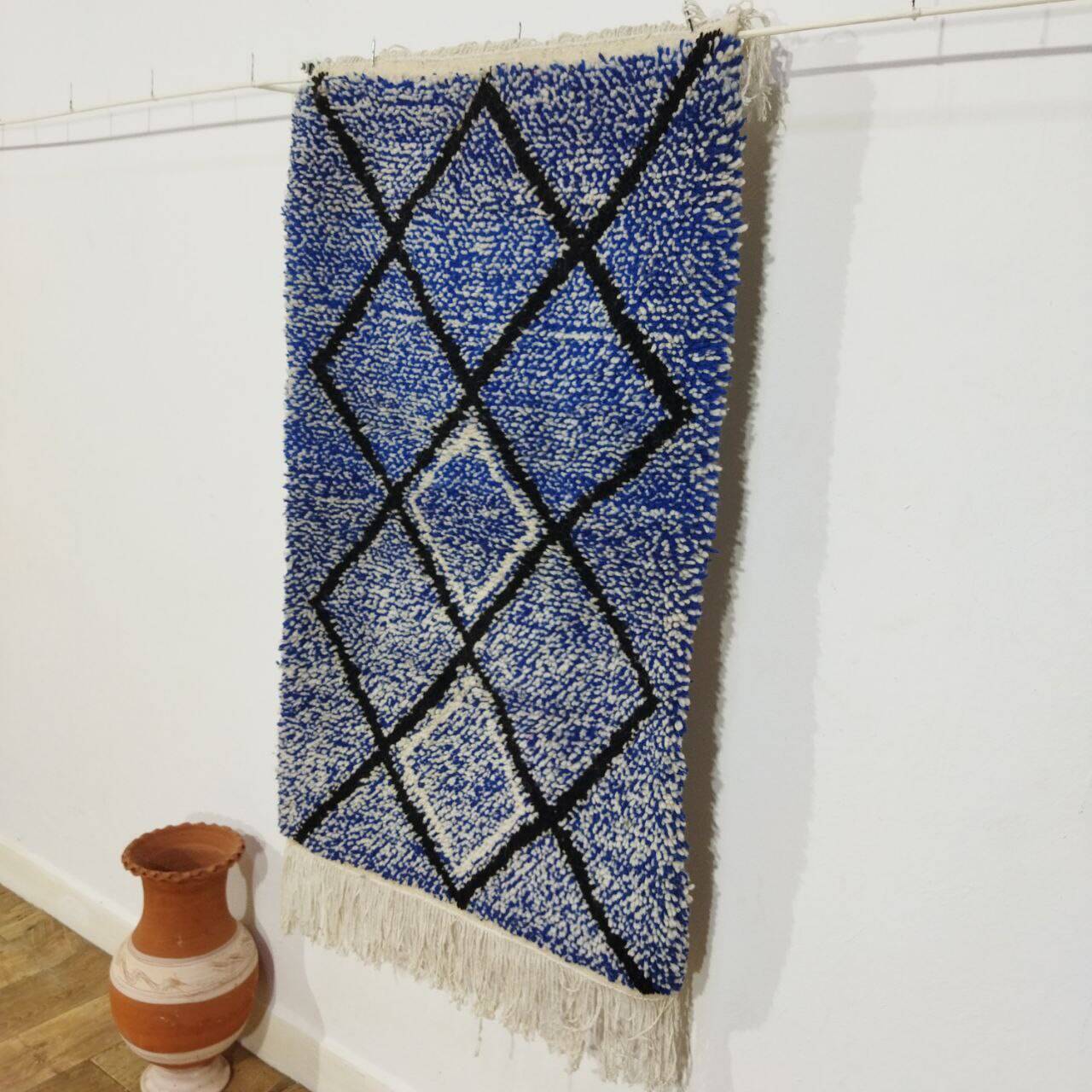 Handmade Moroccan Berber rug 120 x 70 cm