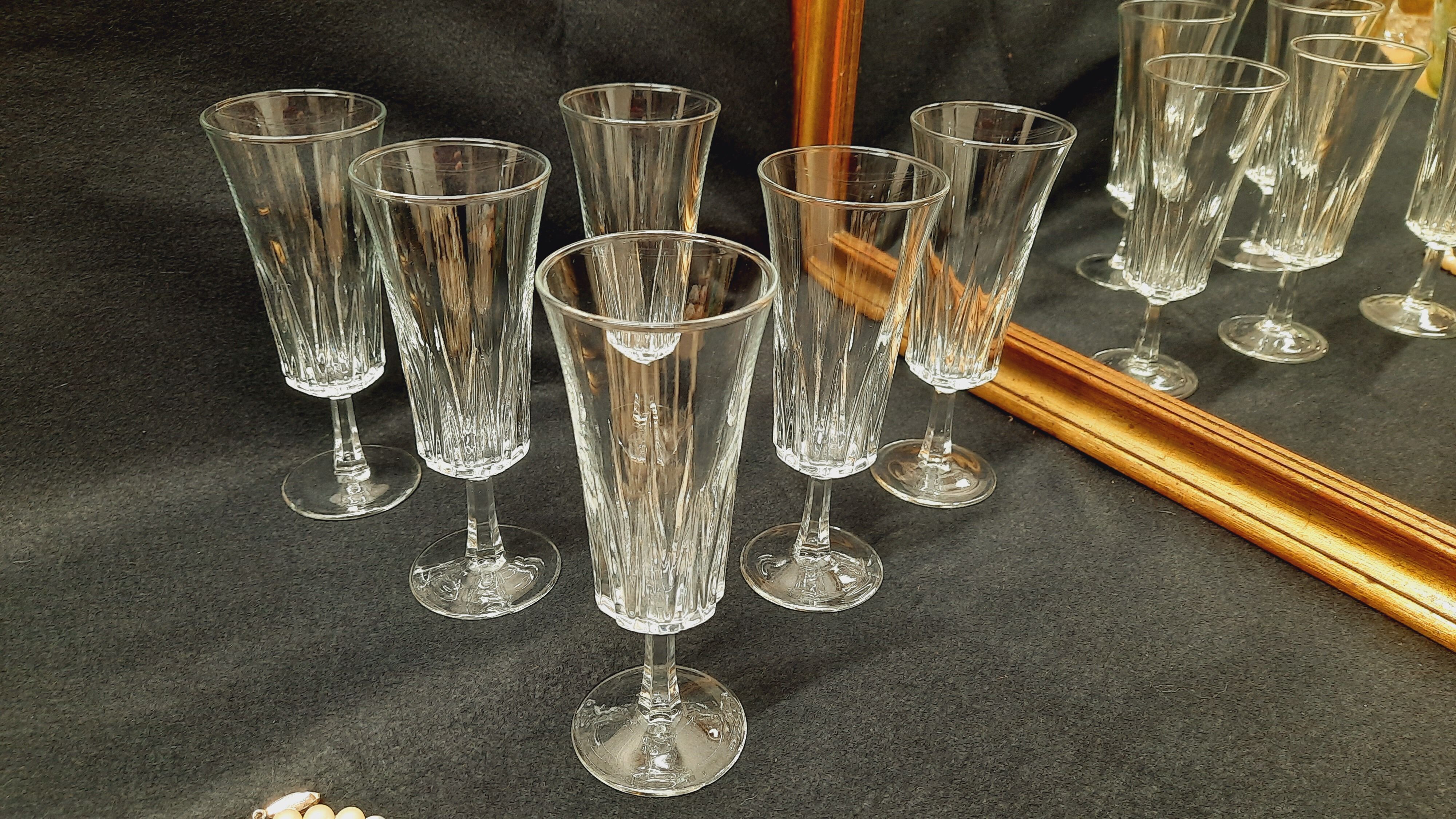 Set 6 champagne flutes