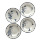 4 deep plates ironstone butterflies "Carmen" Sarreguemines