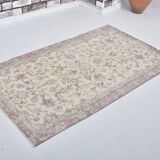 Vintage Ethnic Design Wool Carpet sku 3135