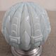 Art Deco ceiling lamp in blue opaline circa 1930
