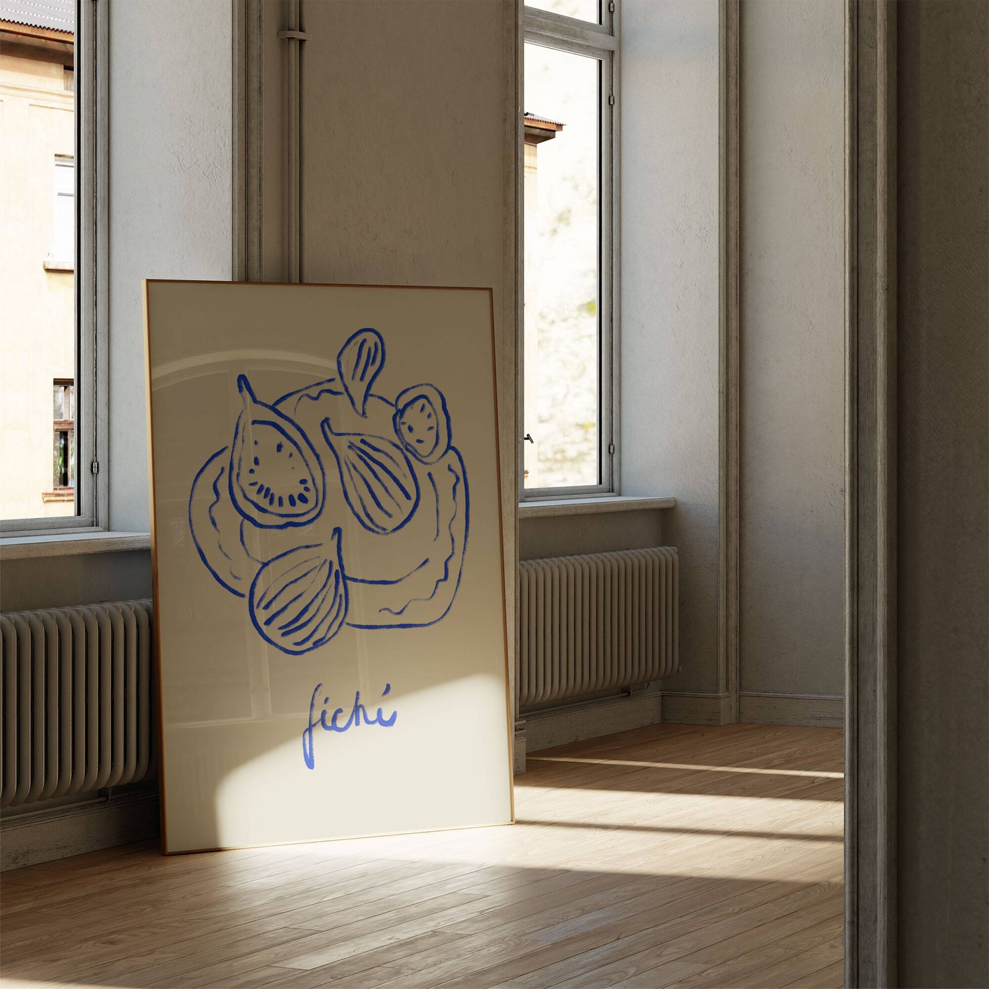 Illustration giclée print, 50x70cm