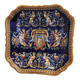Hollow dish of Gien with Renaissance decoration
