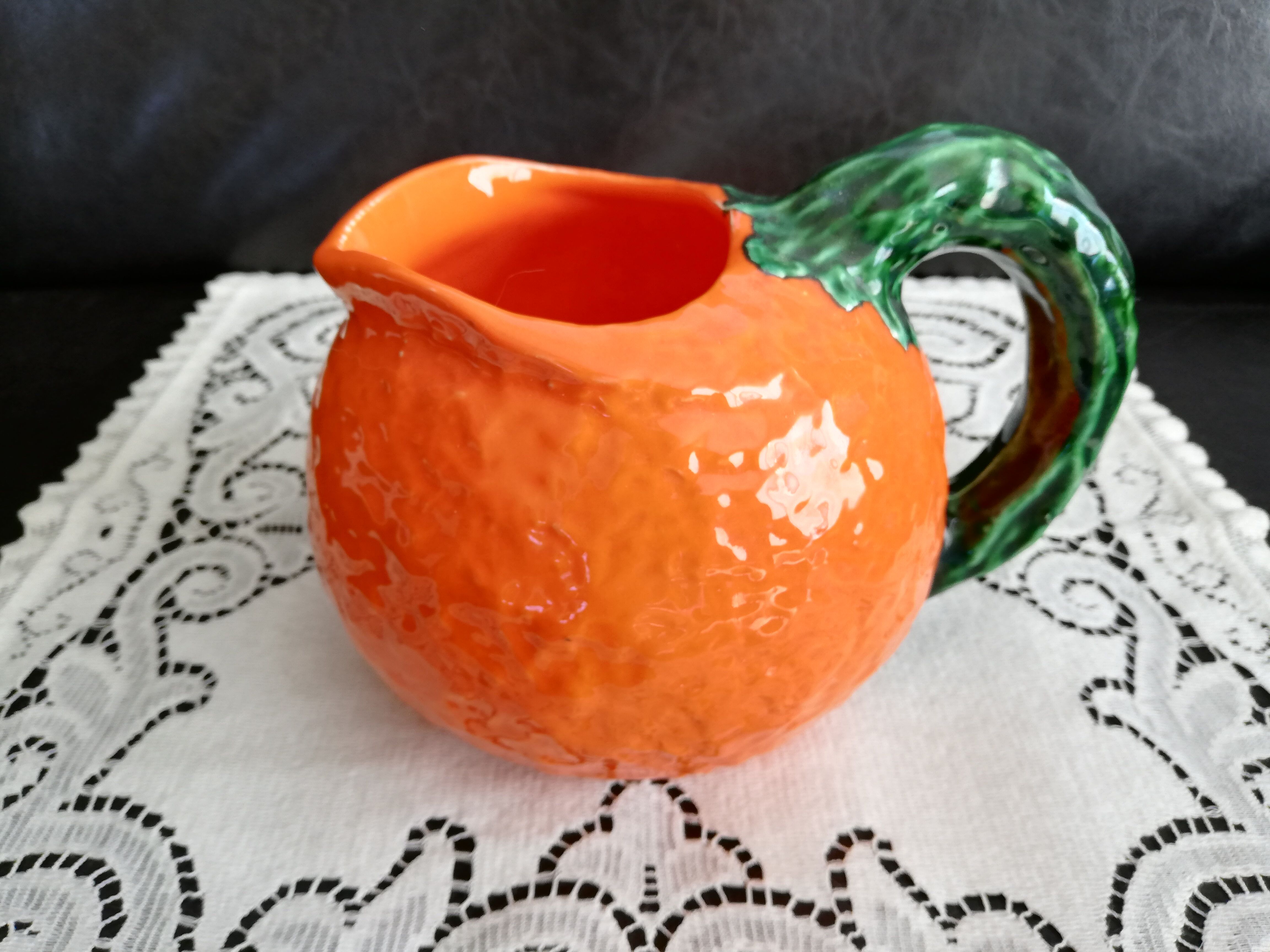 Orange pitcher Corsican slurry