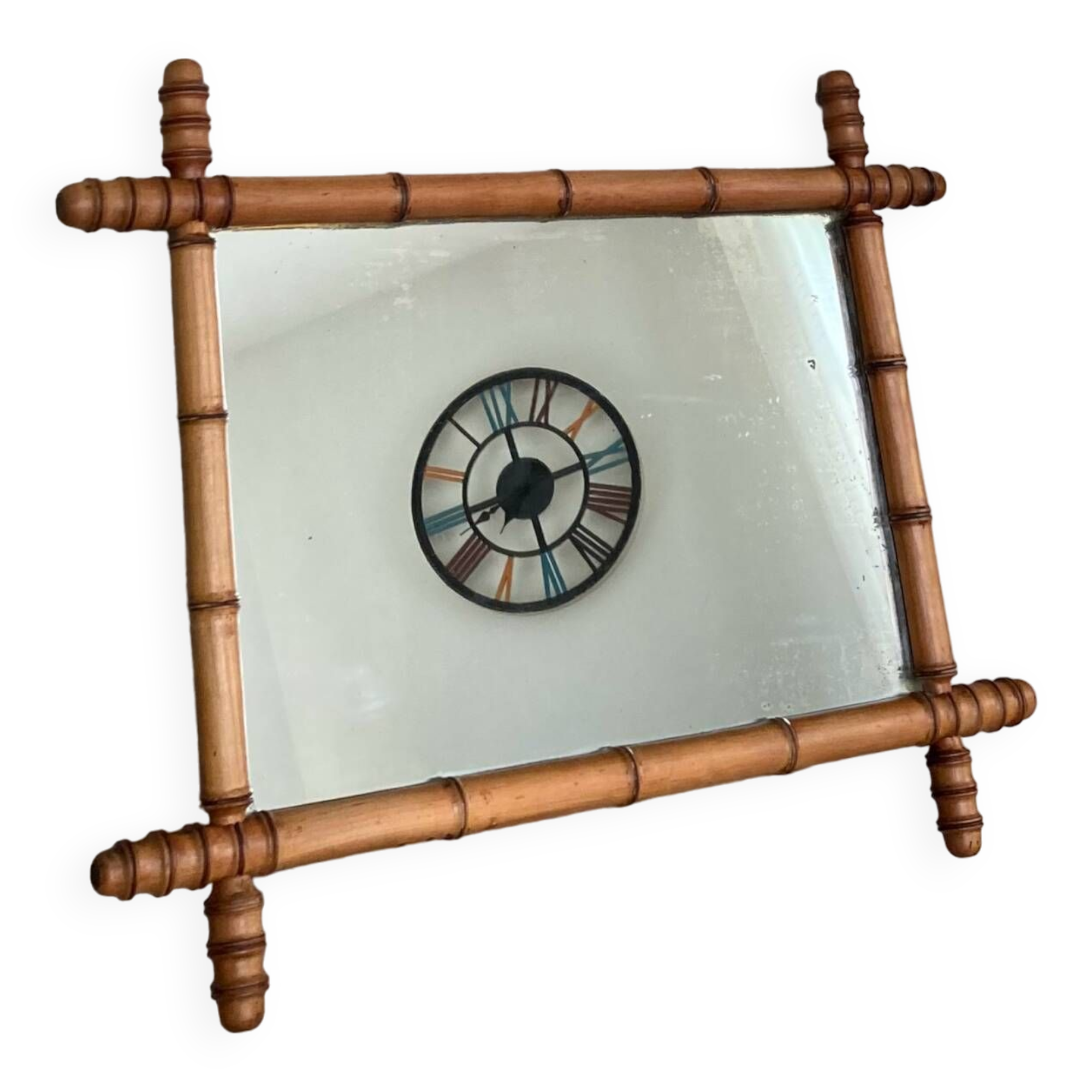 Bamboo Mirror 19th Century