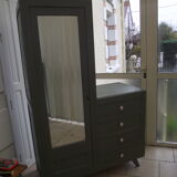 Asymmetrical cabinet from the 50s