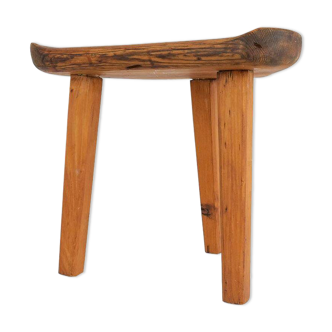 Swedish pine stool, 1960s