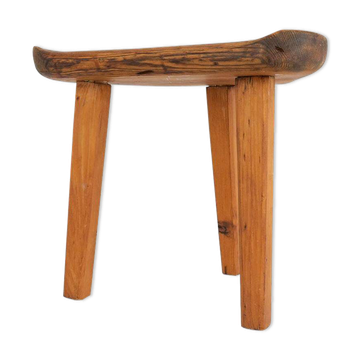 Swedish pine stool, 1960s