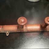 Wall coat rack 5 wooden hooks