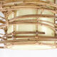 Rattan and fabric suspension