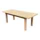 Table à manger de ferme décapée en chêne 1950 - 210cm