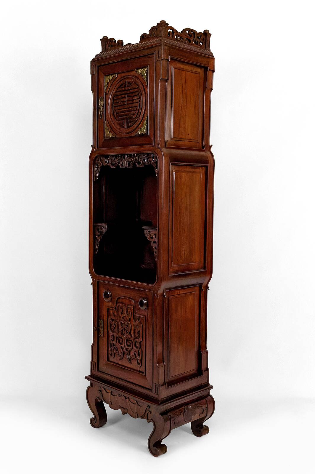 Asian bat cabinet, circa 1880