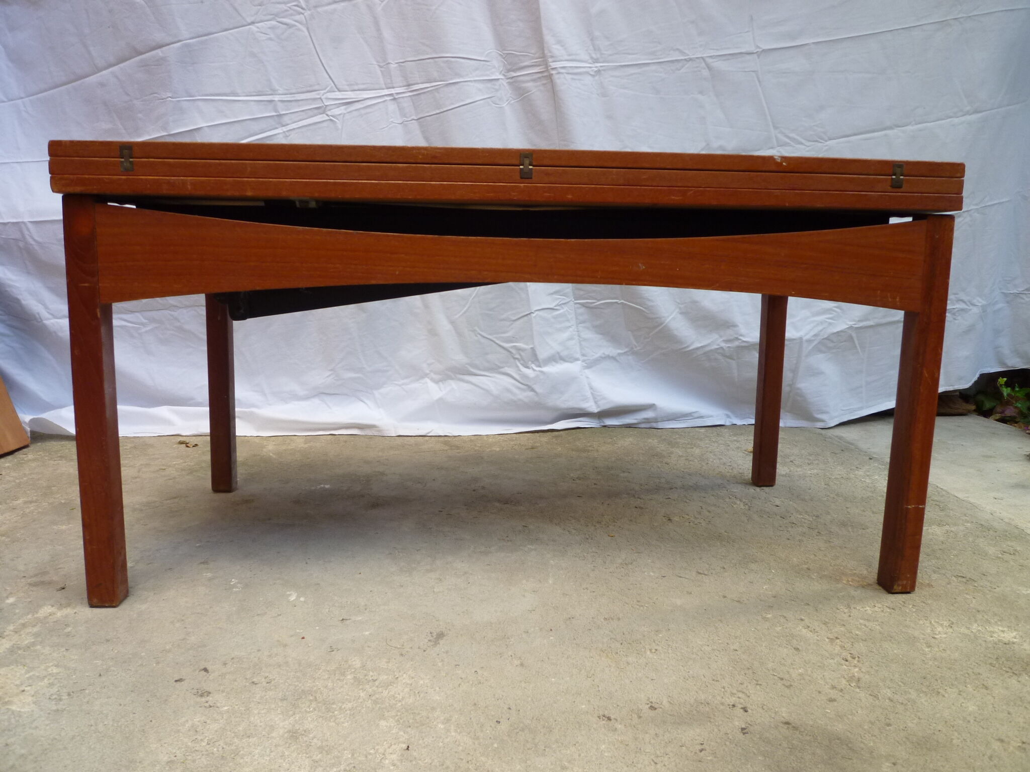 Scandinavian system teak table