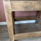 Small workbench made of solid oak