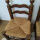 Pair of low-mulched chairs